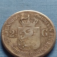 Монета 2 1/2 гулдена 1898г. Кралство Нидерландия Вилхемина 34960, снимка 5 - Нумизматика и бонистика - 42710840