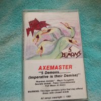 Axemaster - 5 Demons, снимка 1 - Аудио касети - 39813291