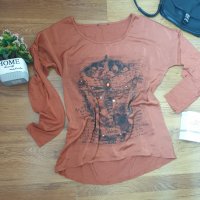 Дамска блуза размер L, снимка 1 - Блузи с дълъг ръкав и пуловери - 35850508