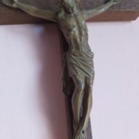 Стар кръст , Исус Христос 50х26см , снимка 5 - Други ценни предмети - 41394552