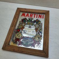 Ретро Картина Огледало MARTINI 26 x 34см, снимка 3 - Картини - 41817734