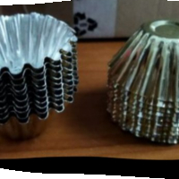 Стари метални форми за сладки гъбки орехчета кошнички, снимка 1 - Антикварни и старинни предмети - 33434628
