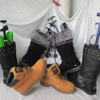Унисекс боти,обувки, чепици DOCKERS® Boots Leder N- 39 - 40 / 100% естествена кожа, снимка 10 - Дамски боти - 36159587