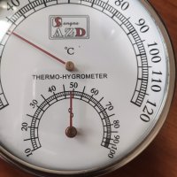 Термометър с влагомер за сауна .  Sauna Room Thermometer Hygrometer, снимка 1 - Спортна екипировка - 41451302