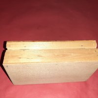 Красива Стара Дървена Кутийка , снимка 4 - Други ценни предмети - 41480137