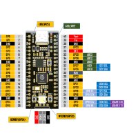 Платка RP2040, Raspberry Pi Pico съвместима, снимка 2 - Друга електроника - 40470841