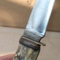 Немски ловен нож ''Omega Solingen'', снимка 10 - Антикварни и старинни предмети - 41532293