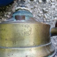 Стара газова лампа , снимка 2 - Антикварни и старинни предмети - 41496076