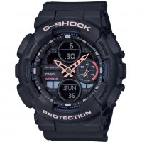 НОВ ДАМСКИ ЧАСОВНИК CASIO G-Shock GMA-S140-1AER КАСИО GMA-S140, снимка 1 - Дамски - 35704387