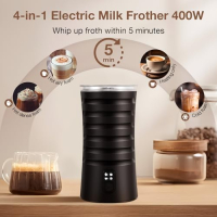 Нов Уред за разпенване / затопляне на мляко Млечна пяна за секунди Кафе, снимка 3 - Други - 44611616