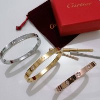 Cartier гривна в кутия, снимка 10 - Гривни - 36441790