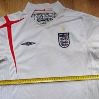 England / Umbro - футболна тениска на Англия за ръст 164см., снимка 5 - Тениски - 41979770