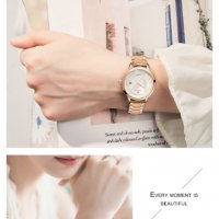 Дамски часовник NAVIFORCE Clarity Rose Gold/White 5008 RGW., снимка 17 - Дамски - 34744332