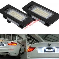 LED плафони за регистрационен номер BMW / БМВ Е39 Е60 Е61 E63 E90, снимка 1 - Аксесоари и консумативи - 33805121