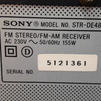 5.1 канален ресивър SONY STR-DE 485, снимка 5 - Ресийвъри, усилватели, смесителни пултове - 44416104