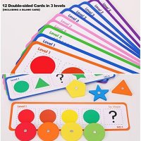 Нова Образователна Дървена цветна играчка Монтесори/Деца, снимка 2 - Образователни игри - 41478239