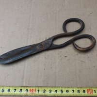 възрожденска кована ножица - абаджийска , снимка 13 - Антикварни и старинни предмети - 35789387