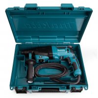 НОВ Японски Makita 780W, 2.4J, 1100 об/мин + Патронник SDS Куфар + Дръжка + 36м гаранция , снимка 3 - Бормашини - 39935886