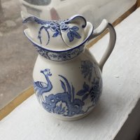Порцеланов чайник Yuan Made in England порцелан, снимка 3 - Антикварни и старинни предмети - 35972952
