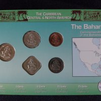 Бахамски о-ви 1992-2007 - Комплектен сет от 5 монети, снимка 2 - Нумизматика и бонистика - 44499751