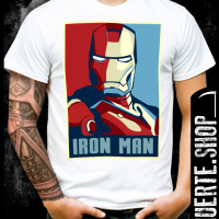 Тениска с щампа IRON MAN, снимка 1 - Тениски - 36330188