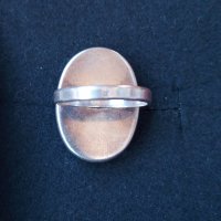 Сребърен пръстен с камъни "Swarovski" / проба 925 и печат Житен клас , снимка 6 - Пръстени - 29064168