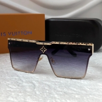 Louis Vuitton 2022 висок клас мъжки слънчеви очила унисекс дамски тип маска, снимка 7 - Слънчеви и диоптрични очила - 36063830