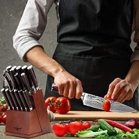 Нов Професионален остър кухненски нож 8 инча/Подарък Домакинство , снимка 8 - Други - 41587365