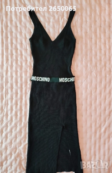 Рокля MOSCHINO плетиво-рипс! Размер S/M, снимка 1