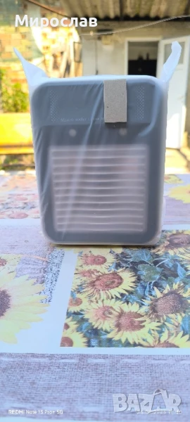 USB зареждащ се портативен климатик увлажнител и USB вентилатор КАПАЦИТЕТ НА БАТЕРИЯТА 3000mah, снимка 1