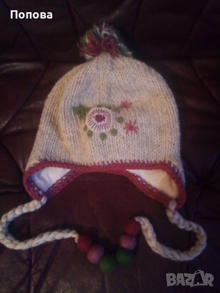 Маркова шапка  100% вълна ръчна изработка, снимка 1