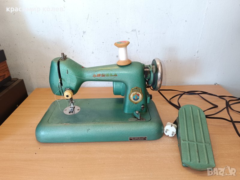 стара немска шевна машина "ANGELA", снимка 1
