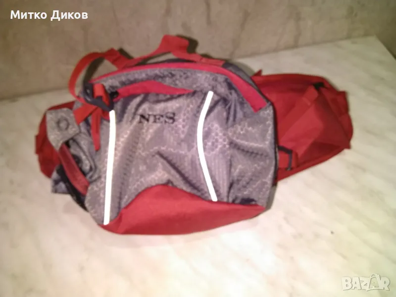 Чанта за кръста промазан плат нова маркова на НЕС 42см и 17х19см, снимка 1