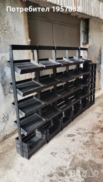 Стелажи за хляб от дърво, снимка 1