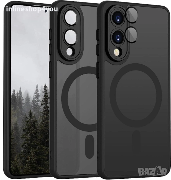 Матов MAGSAFE Кейс за Samsung Galaxy S25 EDGE , снимка 1