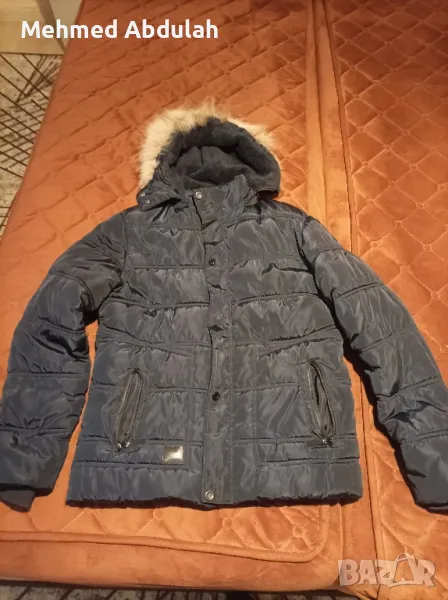 Мъжко поларено ватирано яке, снимка 1