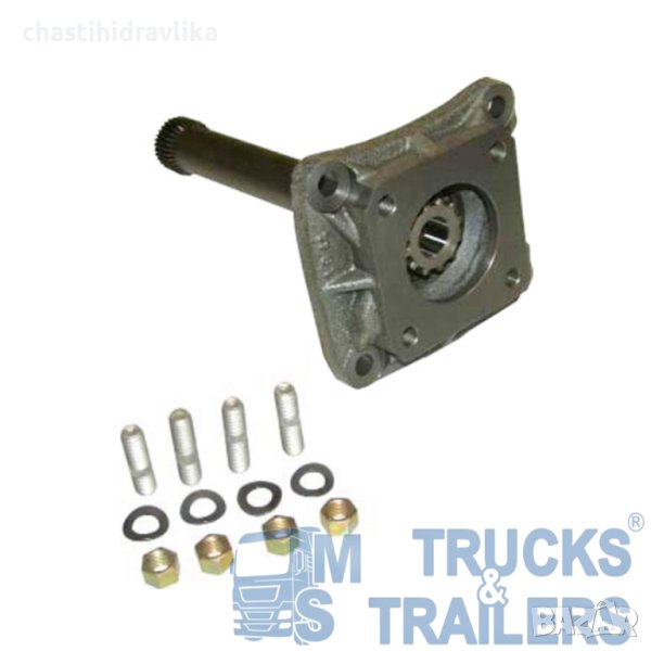 ВХОДЯЩ ВАЛ ЗА СКОРОСТНА КУТИЯ VOLVO 297MM - HYVA, снимка 1