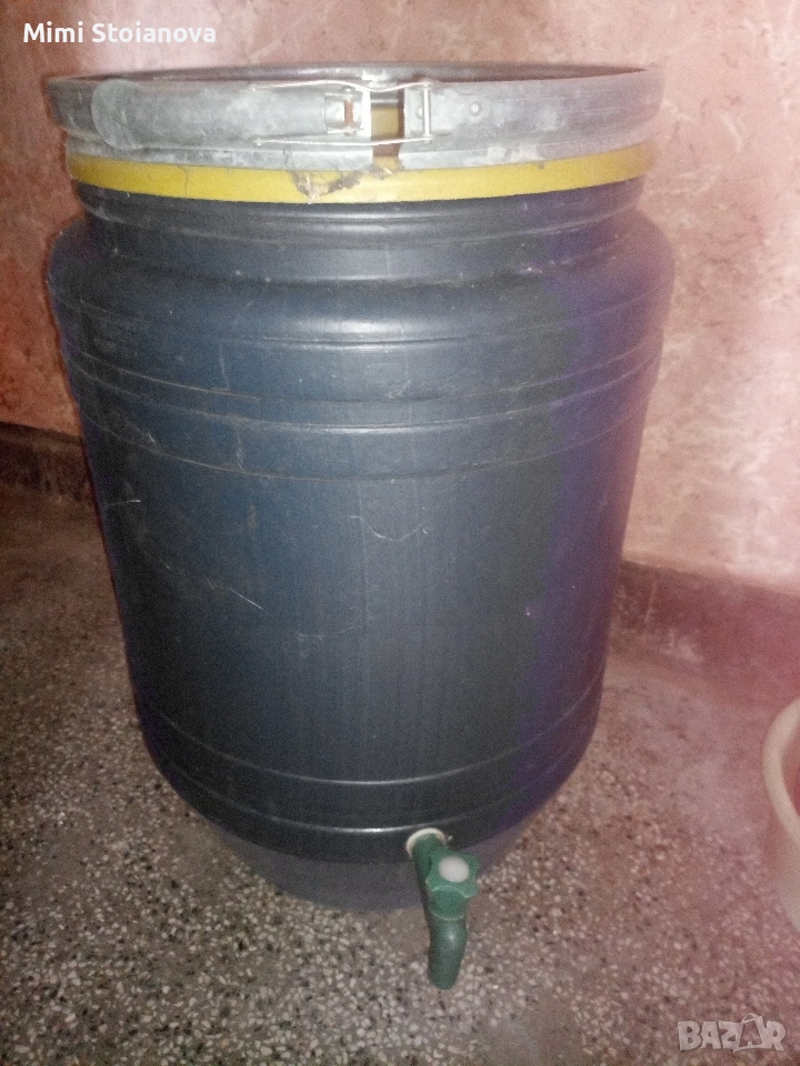 Бидон за вода и кис .зеле100литра, снимка 1