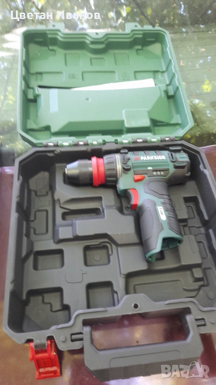 Акумолаторен винтоверт Parkside 12v, снимка 1