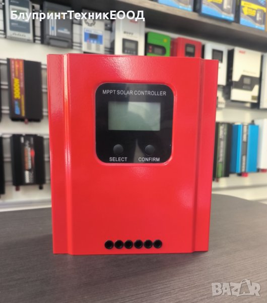 20А Соларен MPPT контролер 12/24/36/48V с контрол на зарядния ток, снимка 1