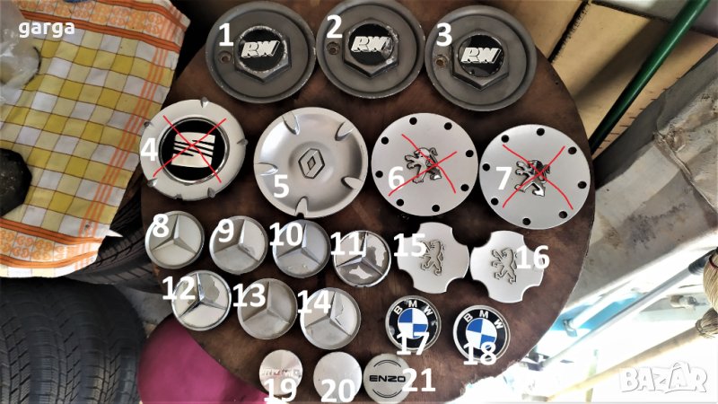 ЕДИНИЧНИ капачки за джанти, снимка 1