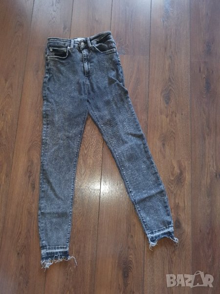 zara дънки слим-висока талия, снимка 1