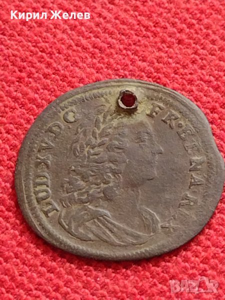 РЯДКА МОНЕТА Луй петнадесети Франция жетон УНИКАТ ЗА КОЛЕКЦИОНЕРИ 28692, снимка 1