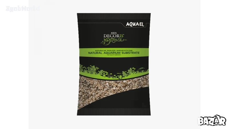 "ПРОМОЦИЯ" Натурален многоцветен грунд AquaEL 1.4-2мм - 10кг , снимка 1