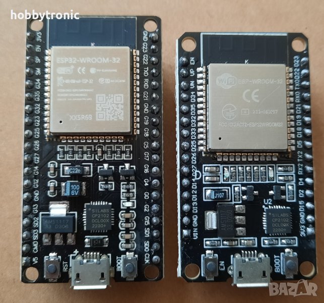 ESP32, ESP32-WROOM-32UE, ESP32-D0WDQ6 Bluetooth WiFi модул, снимка 1