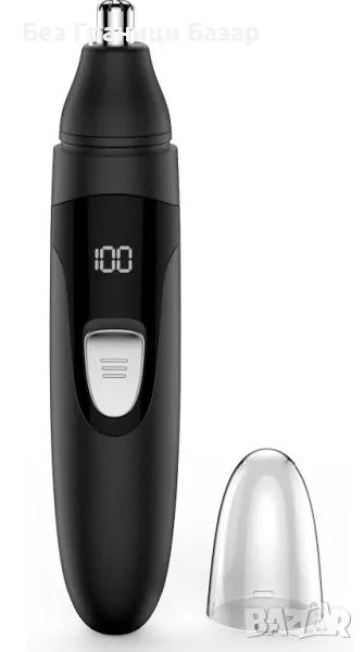 Нов Професионален тример за нос, уши и вежди - безболезнен и прецизен премахва косми, снимка 1