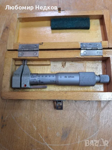 Вътромер микрометър , снимка 1