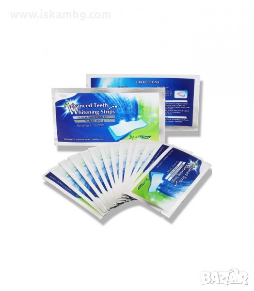 ЛЕНТИ ЗА ИЗБЕЛВАНЕ НА ЗЪБИ ADVANCED TEETH WHITENING STRIPS- 28БР. В КУТИЯ - код Advanced Teeth, снимка 1