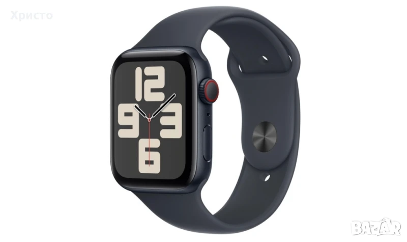 НОВ!!! Смарт часовник Apple Watch SE2 (Gen2), 44 мм, Cell, Midnight , снимка 1