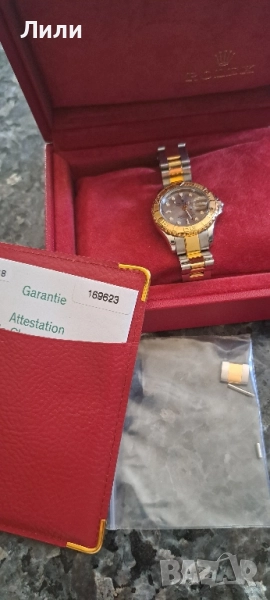 Оригинален с документи дамски Ролекс, снимка 1